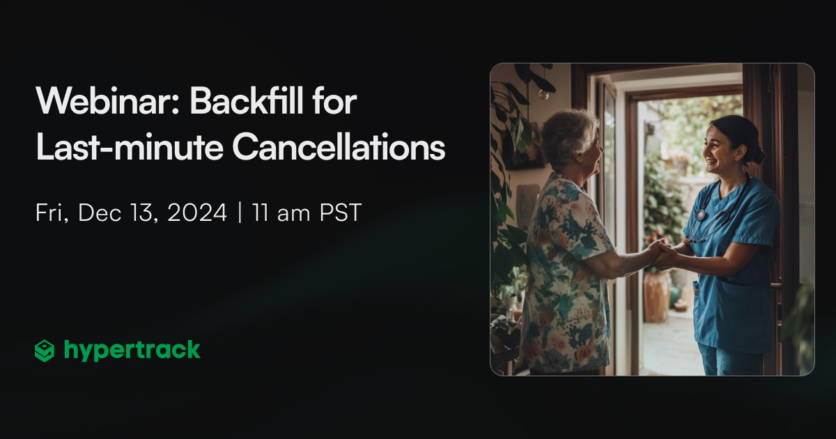 Backfill for Last-minute Cancellations